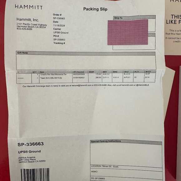 NEW Hammitt Small Convertable Crossbody Bag - Picture 13 of 13